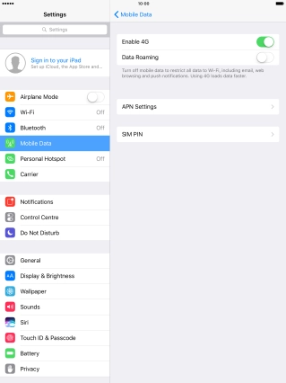 Press SIM PIN. Press SIM PIN.