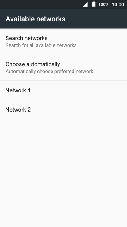 Press Choose automatically.