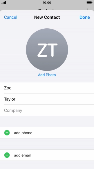 Press add phone. Press add phone.