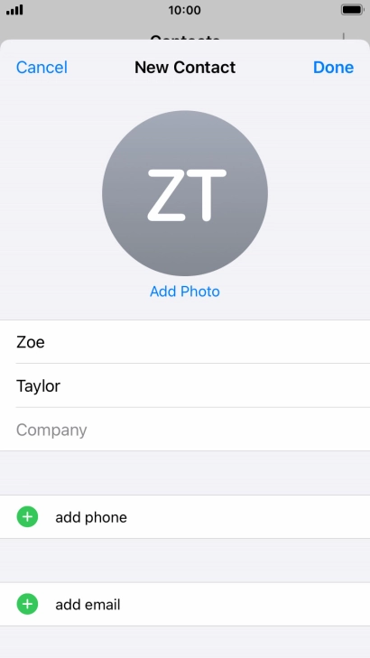 Press add phone. Press add phone.