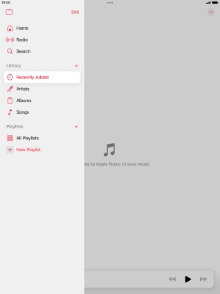 Press New Playlist. Press New Playlist.