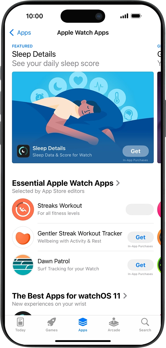 On your phone: Go to the required app.