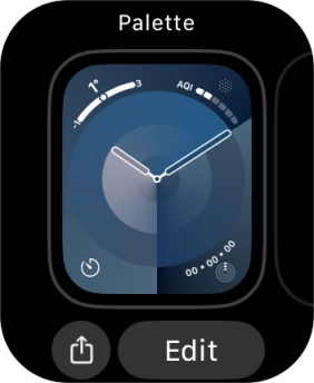 Slide your finger left on the screen. Slide your finger left on the screen.