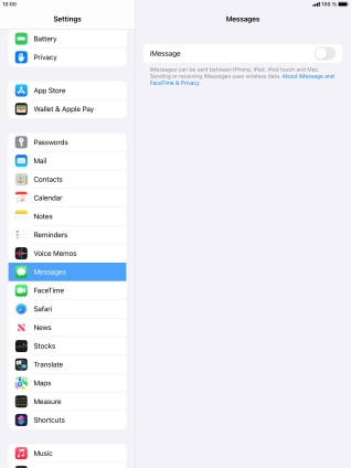 Press the indicator next to Press the indicator next to