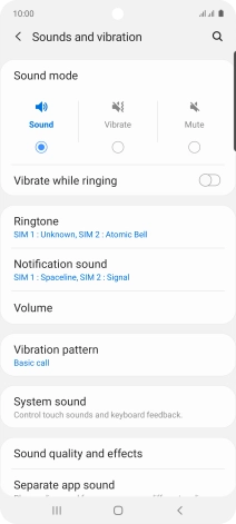 Press Ringtone.