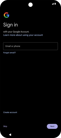 Follow the instructions on the screen to finish the activation.