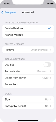 Press Authentication.