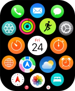 Press the settings icon.