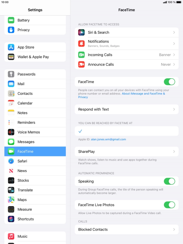 Press the indicator next to Press the indicator next to
