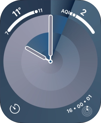 Press the Digital Crown.