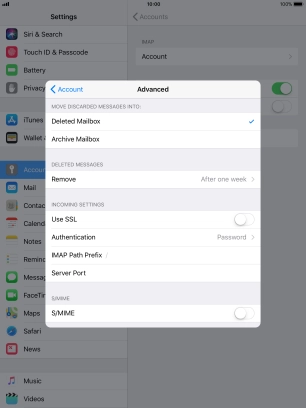 Press Authentication.