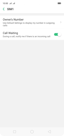 Press Owner's Number.