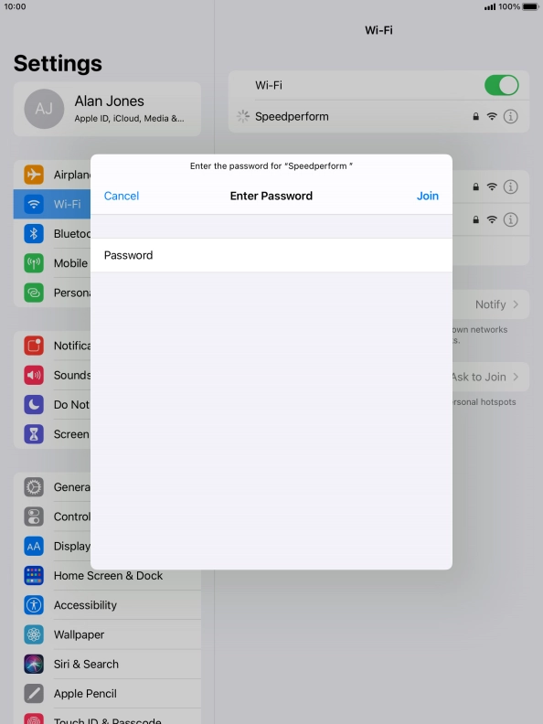 Press Join. Press Join.