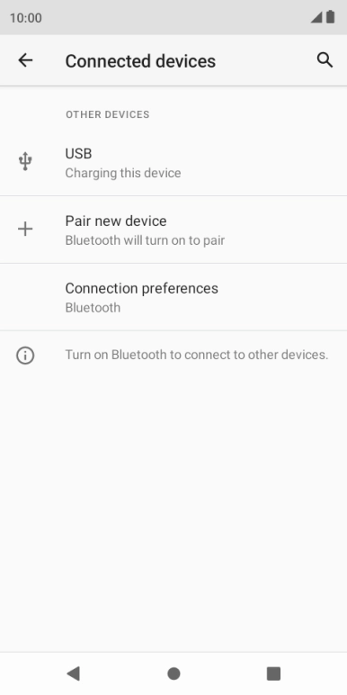 Press Pair new device.