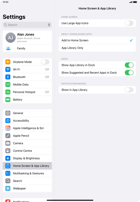To add new downloaded apps to both the home screen and App Library, press Add to Home Screen. To add new downloaded apps to both the home screen and App Library, press Add to Home Screen.