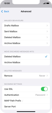 Press Authentication.