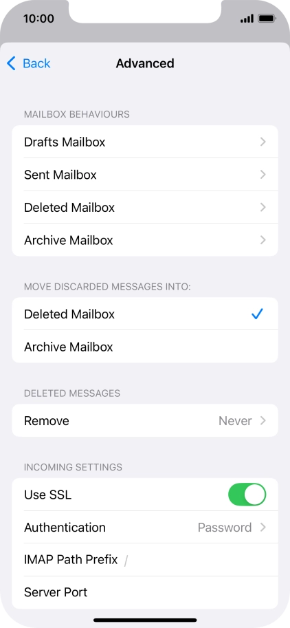 Press Authentication.