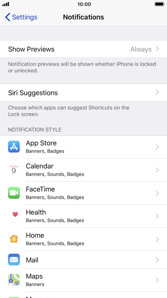 Press Show Previews.