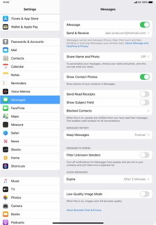 Slide your finger upwards starting from the bottom of the screen to return to the home screen.