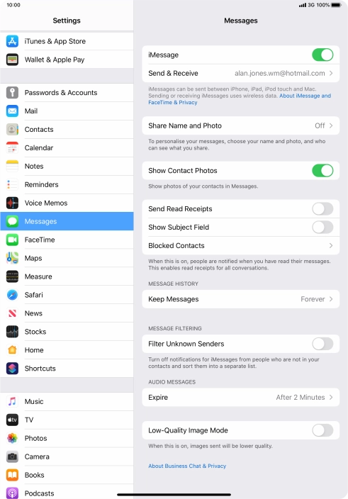 Slide your finger upwards starting from the bottom of the screen to return to the home screen.