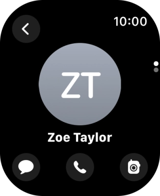 Press the call icon.