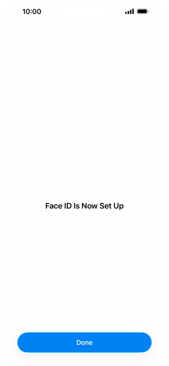 Press Done. If you haven't previously selected a phone lock code, key in a code of your own choice twice. Press Done. If you haven't previously selected a phone lock code, key in a code of your own choice twice.