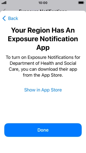 Press Show in App Store and follow the instructions on the screen to download and install the app.
