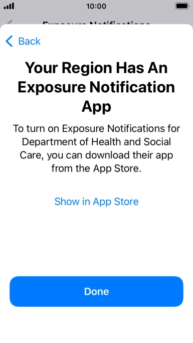Press Show in App Store and follow the instructions on the screen to download and install the app.