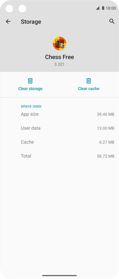 Press Clear cache. Press Clear cache.