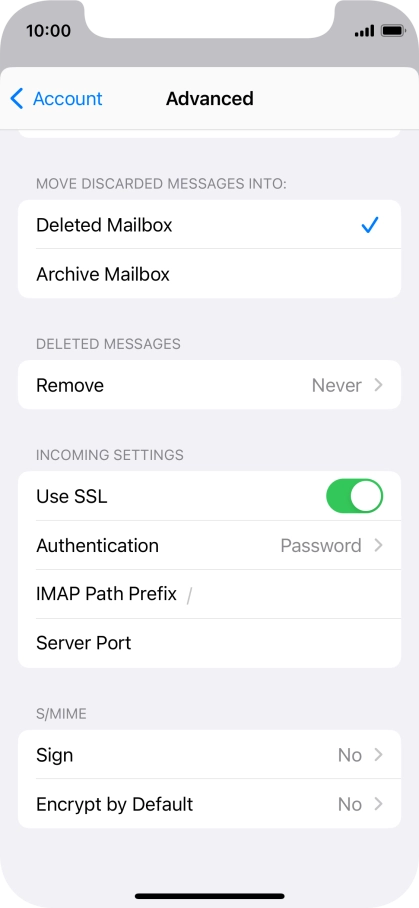 Press Authentication.
