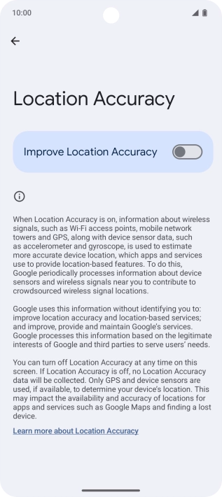 If you press the indicator next to If you press the indicator next to