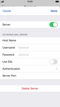 Press Authentication.