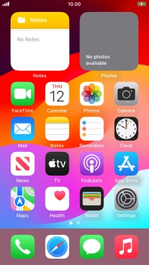 When the battery charging icon is displayed, the battery is charging.