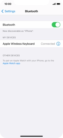 Slide your finger upwards starting from the bottom of the screen to return to the home screen.
