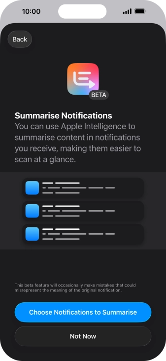 If you turn on the function, follow the instructions on the screen to select more settings. If you turn on the function, follow the instructions on the screen to select more settings.