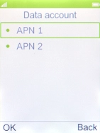 Select the required data connection. Select the required data connection.
