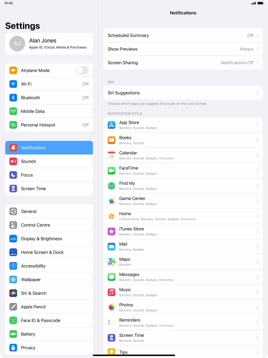 Press Scheduled Summary.