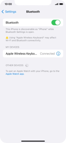 Slide your finger upwards starting from the bottom of the screen to return to the home screen.