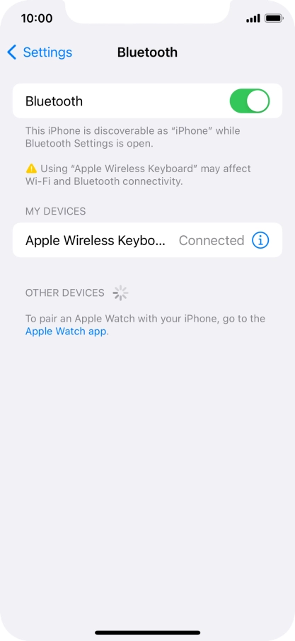 Slide your finger upwards starting from the bottom of the screen to return to the home screen.