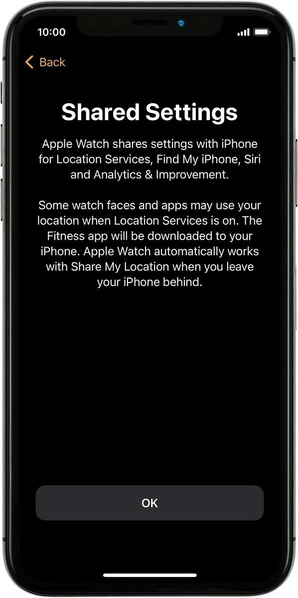 On your phone: Press OK.