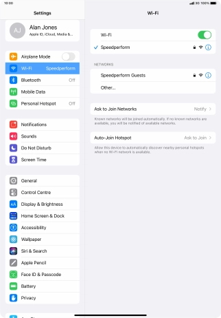Slide your finger upwards starting from the bottom of the screen to return to the home screen.