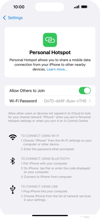 Slide your finger upwards starting from the bottom of the screen to return to the home screen.