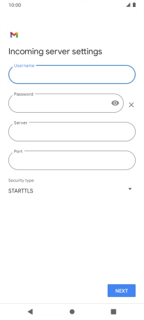Press the field below 