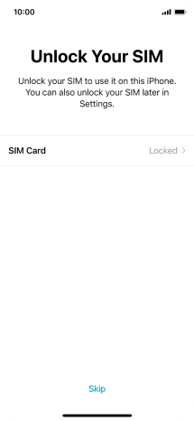 Press SIM Card.
