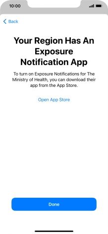 Press Open App Store and follow the instructions on the screen to download and install the app.