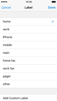Press the required number type.