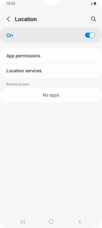 Press App permissions.