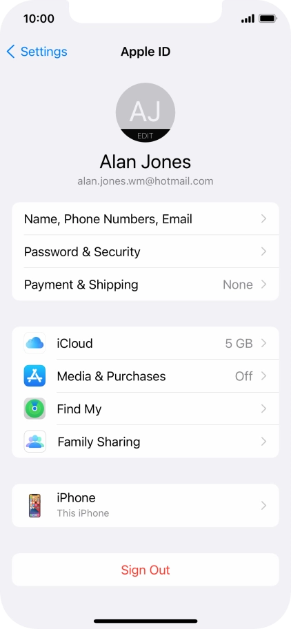 Slide your finger upwards starting from the bottom of the screen to return to the home screen.