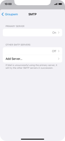 Press the field below 