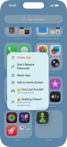 Press Don't Require Passcode.